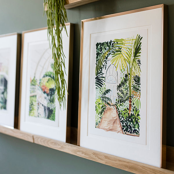 Palm House Mezzanine Walkway Art Print