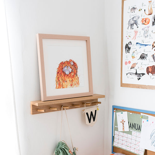 Orangutans Nursery Print