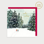 Winter Wishes Christmas Card